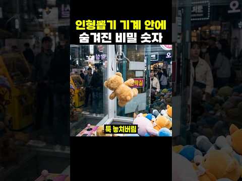 인형뽑기 기계 안에 숨겨진 비밀 숫자