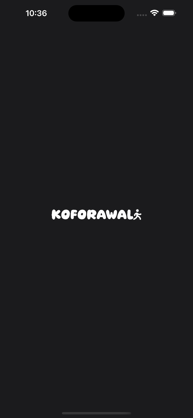 Koforawalk App Screenshot